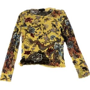 ☆Y2k Mesh Long Sleeve Top☆